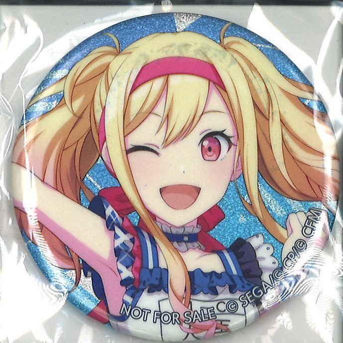 プロジェクトセカイ 天馬咲希 グリッター 缶バッジ カラフルパレット