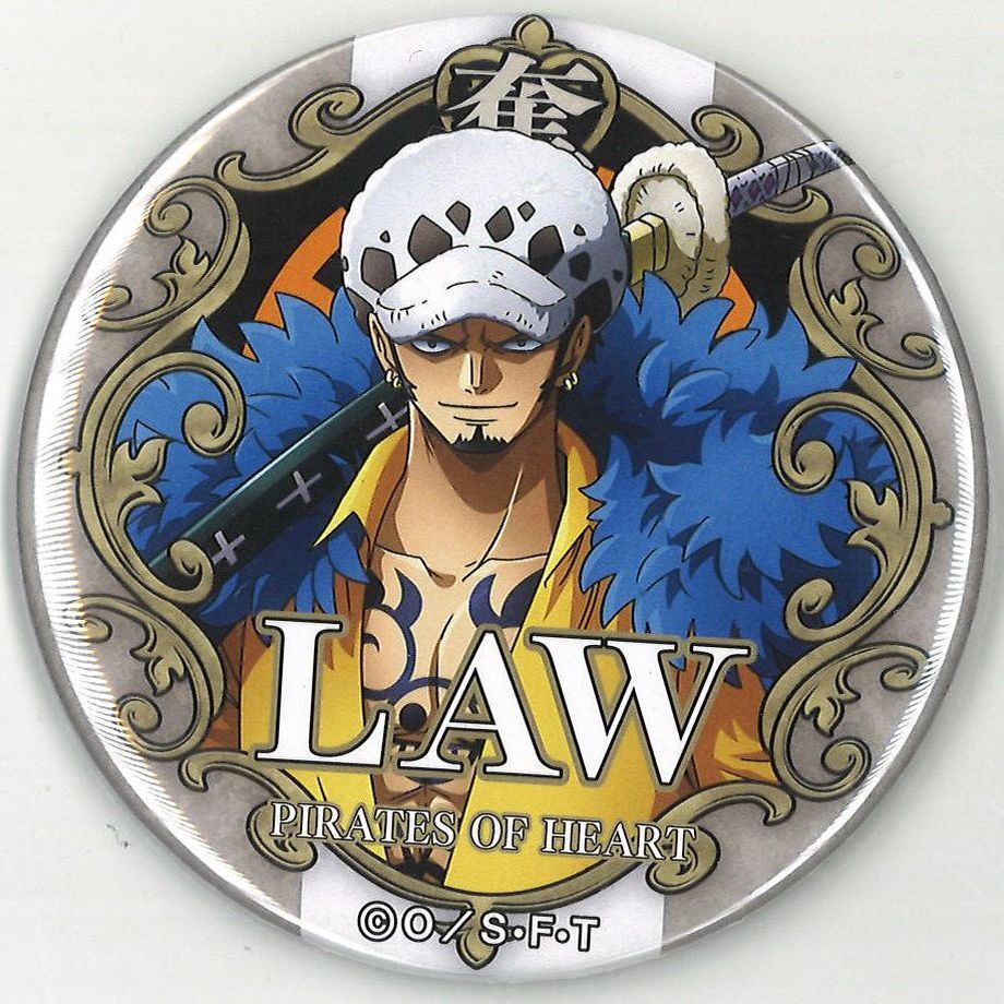 輩缶バッジ トラファルガーロー 24個セット ONEPIECE “輩”缶バッジ第24弾 WORLD トラファルガー・ロー | K-BOOK