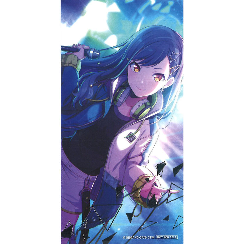 プロジェクトセカイ 白石杏 箔押し 3点　BNW プロジェクトセカイ 白石杏 箔押し イラストカード アニメイト サマー