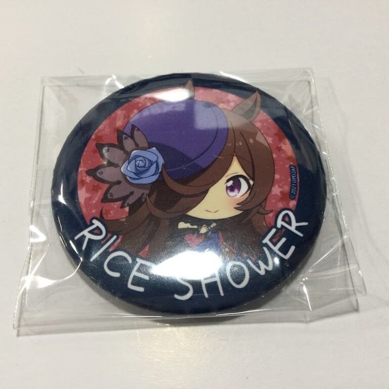 激レア　ライスシャワー　プリロール　缶バッジ　ウマ娘 激レア ライスシャワー プリロール 缶バッジ ウマ娘 公式缶バッジ