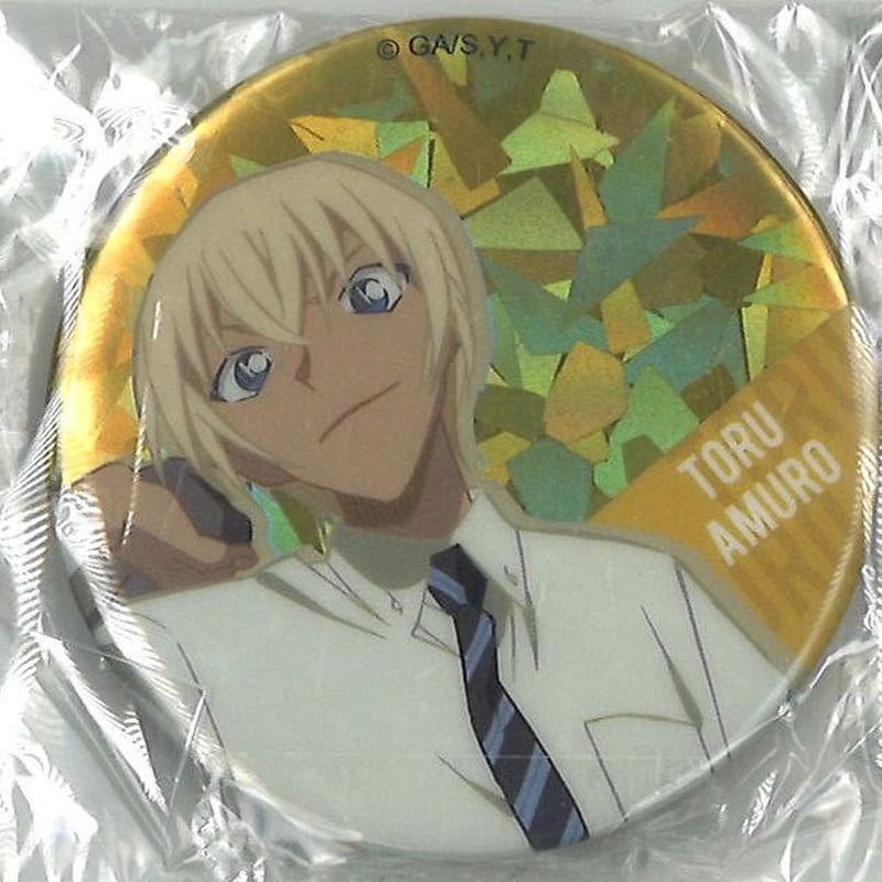 名探偵コナン 缶バッジ 安室透 | K-BOOKS 秋葉原