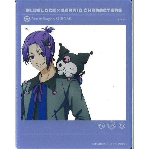 ブルーロック サンリオ 凪誠士郎 御影玲王 アクリルスタンド アクリルカード TVアニメ『ブルーロック』×サンリオキャラクターズ｜キャラアクリル