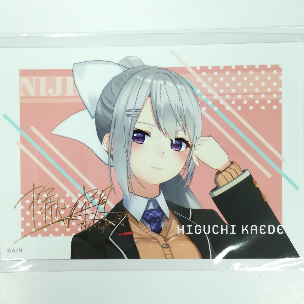 にじさんじ 樋口楓 ブロマイドコレクション Aスタイル 箔押し | K
