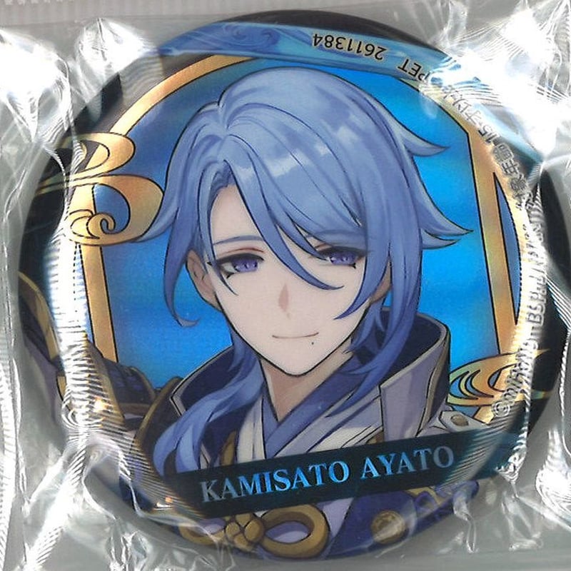 原神 神里綾人 ホログラム缶バッジ 原神 稲妻シリーズ 缶バッジ｜HAKUTEA