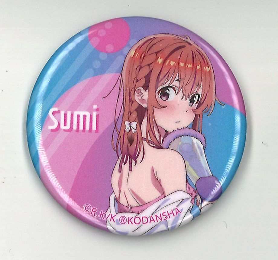 彼女お借りします　ハワイアンズ缶バッジ　桜沢墨×24個 かにさん on X: 