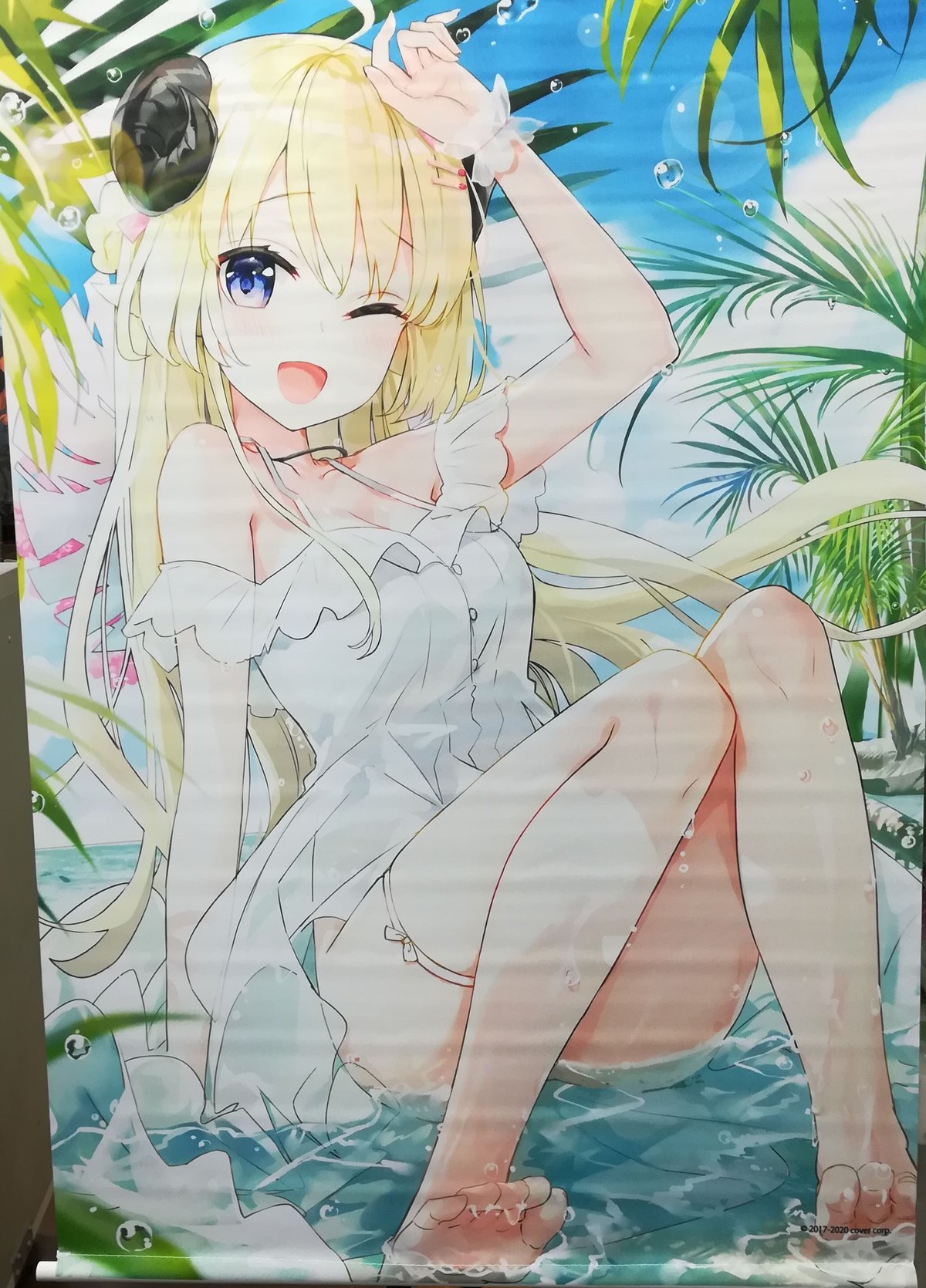 コミケ ホロライブ 角巻わため ふーみ ラジアルエンジン 等身大タペストリー Amazon.co.jp: ☆ホロライブ 角巻わため タペストリー ふーみ