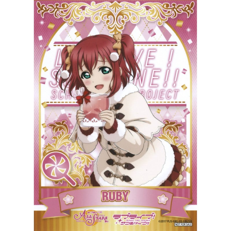 ラブライブ サンシャイン 黒澤ルビィ BD 購入特典タペストリー ブロマイド ラブライブ！サンシャイン!! ブロマイド 黒澤ルビィ | K-BOOKS 秋葉原