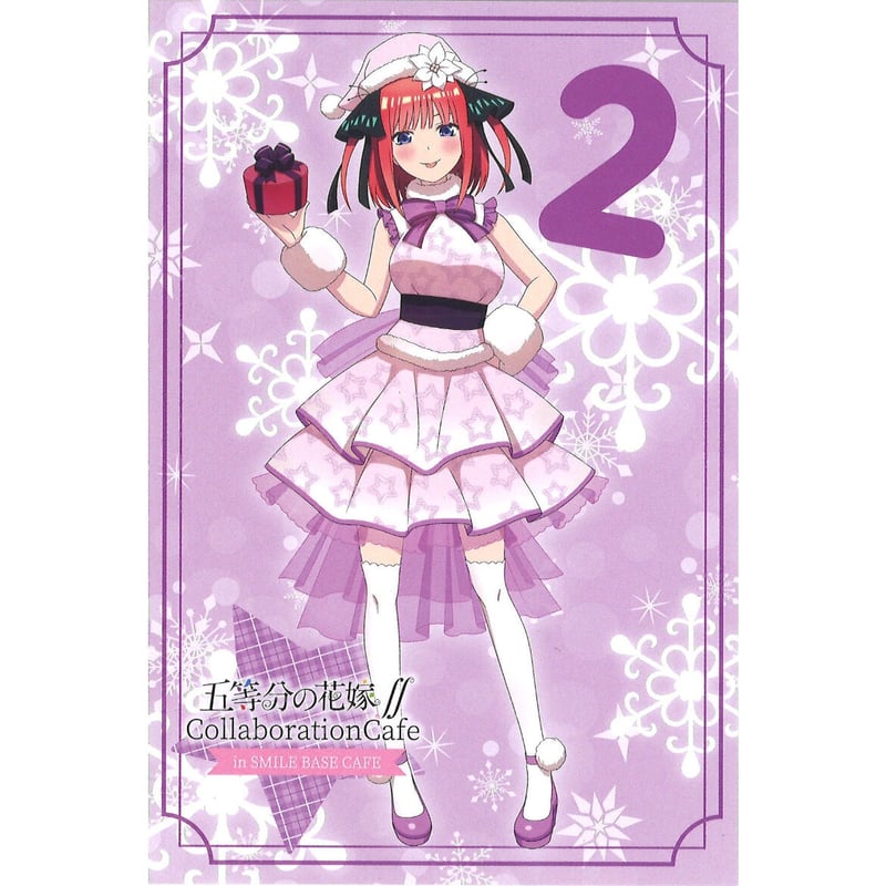 五等分の花嫁∬ Collaboration Café in SMILE BASE CAFÉ