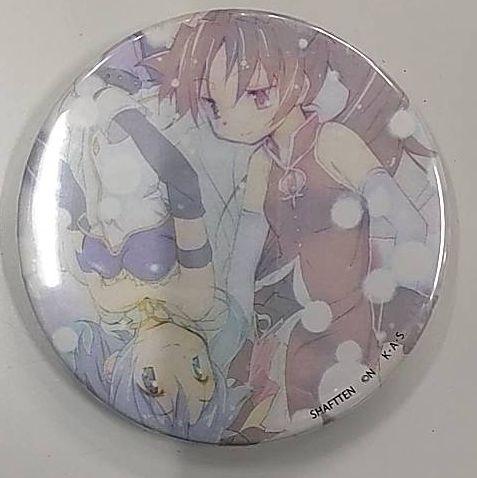 魔法少女まどか☆マギカ SHAFTTEN 缶バッジ 美樹さやか & 佐倉杏子 | K