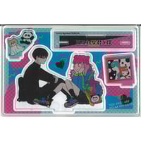 正反対な君と僕 アニメイトカフェ購入特典イラストカード 平＆山田＆谷