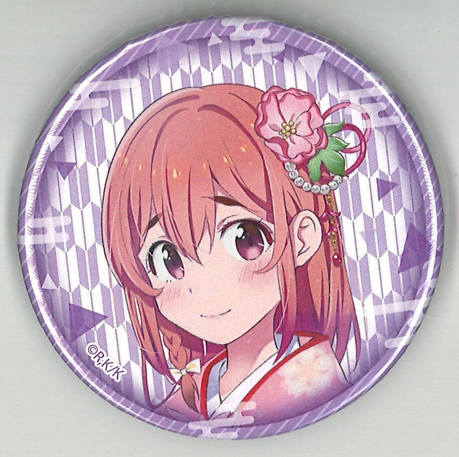 彼女お借りします　アニメ2期イベント缶バッジ　桜沢墨　2種×40個 TVアニメ『彼女、お借りします』 - 桜沢 墨 デートビジュアル 缶