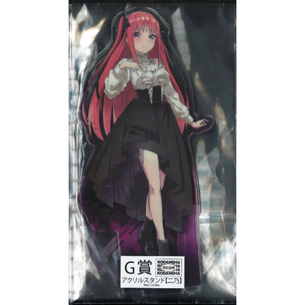 きゃらっとくじ 五等分の花嫁 A-2賞 中野二乃 メガBIGアクリルスタンド original