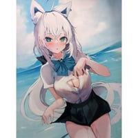 SEA SIDE（あかさあい先生）】”ホロライブ”宝鐘マリンタペストリー | K