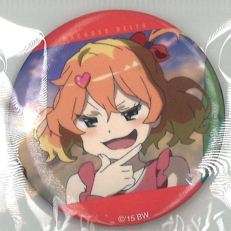 マクロスΔ フレイア 私服 缶バッジ 秋葉原 マクロスΔ キャラバッジ