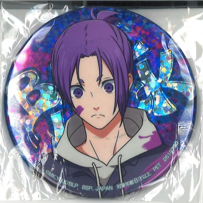 ブルーロック蜂楽廻ホログラム缶バッジGIGO限定