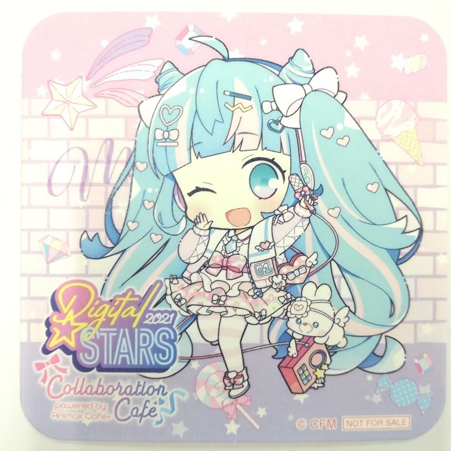 Digital STARS 2021 初音ミク アクリルコースター コースター