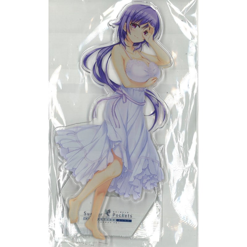 サマポケ Summer pockets リフレクションアート 水織静久 Summer Pockets REFLECTION BLUE]アクリルパネル（水織静久）