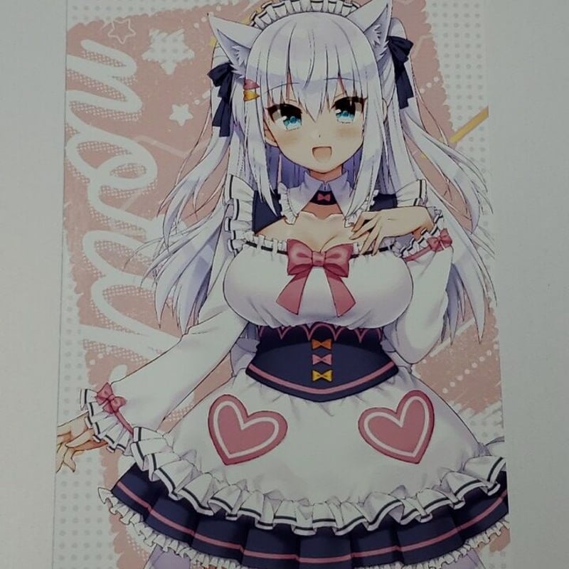 のりプロ 白雪みしろ ブロマイド Akiba Vtuber Cafe | K-BOOKS