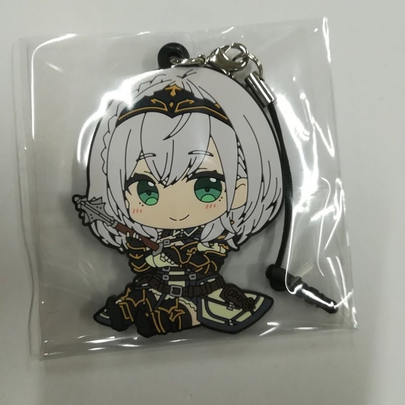 ホロライブ 白銀ノエル ぺたん娘 ラバーストラップ 温泉コラボ
