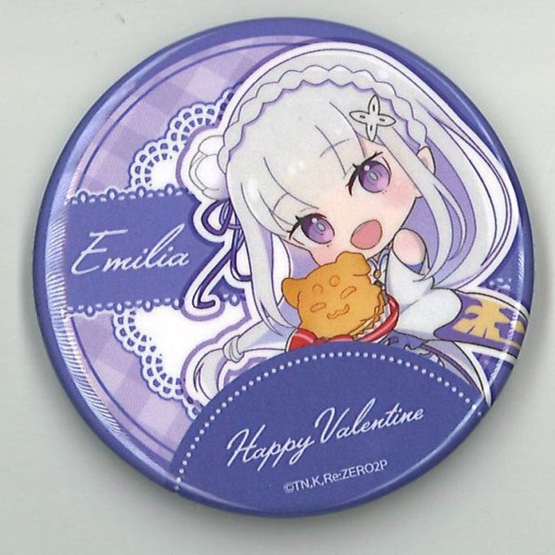 エミリア精霊祭缶バッジ