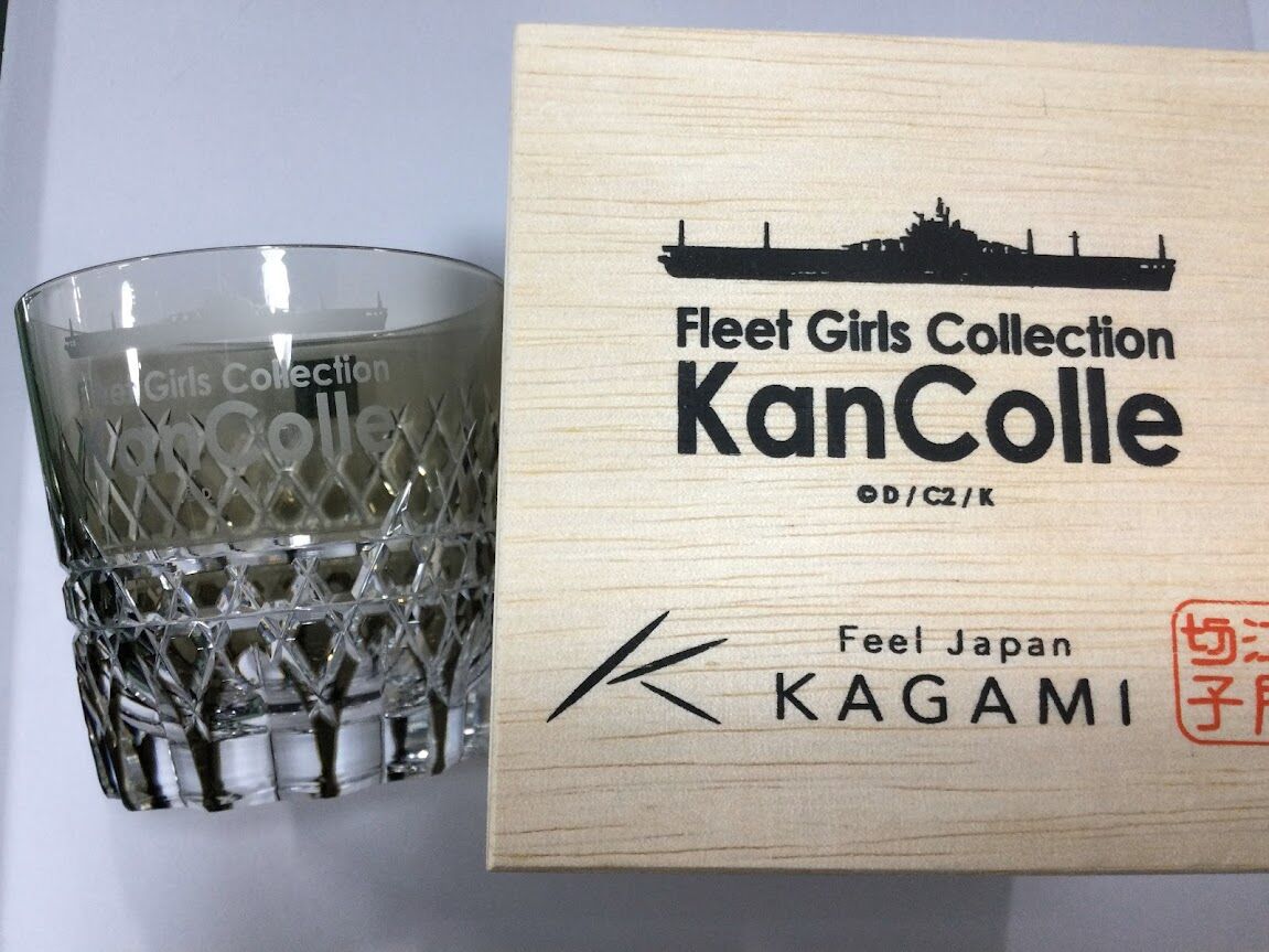 艦これ イントレピッド 三越 江戸切子 カガミクリスタル ロック 