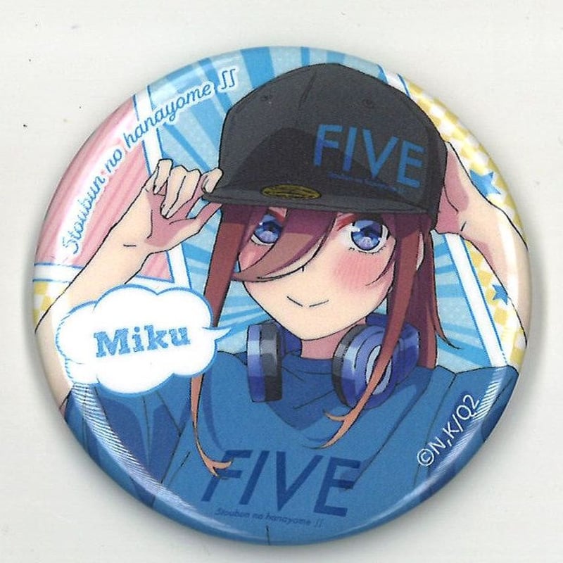 五等分の花嫁∬ FIVE Collection in August 2021 ブラインド缶バ