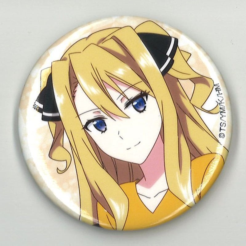 魔法科高校の劣等生　リーナ　缶バッジ 魔法科高校の劣等生 来訪者編 グリッター缶バッジ リーナ