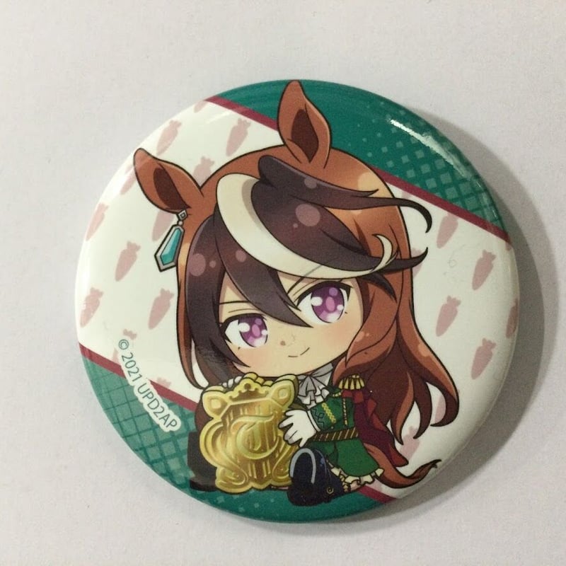 ウマ娘 CANバッジ シンボリルドルフ 10個セット CANバッジ ウマ娘