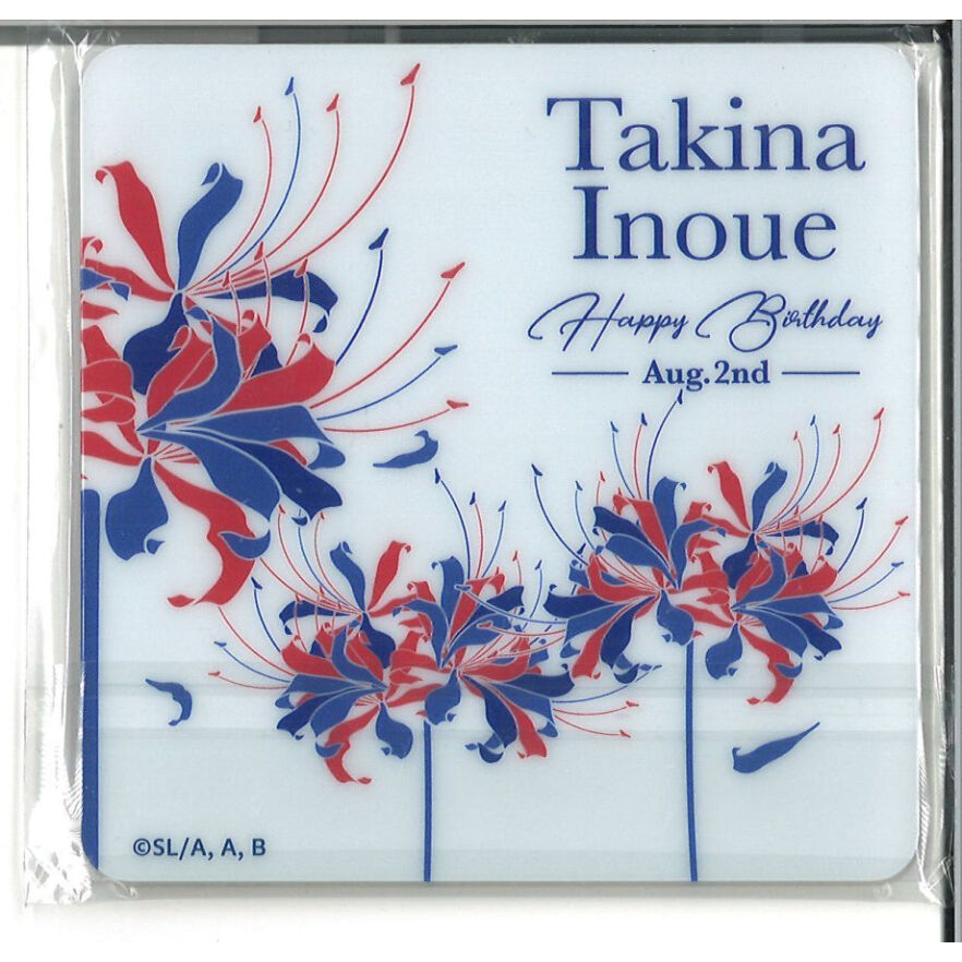 リコリス・リコイル 井ノ上たきな バースデー記念グッズ アクリル