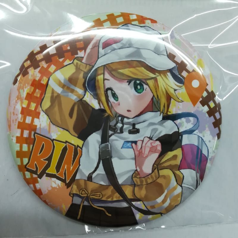 ボーカロイド 鏡音リン コラボショップ2021缶バッジ | K-BOOKS