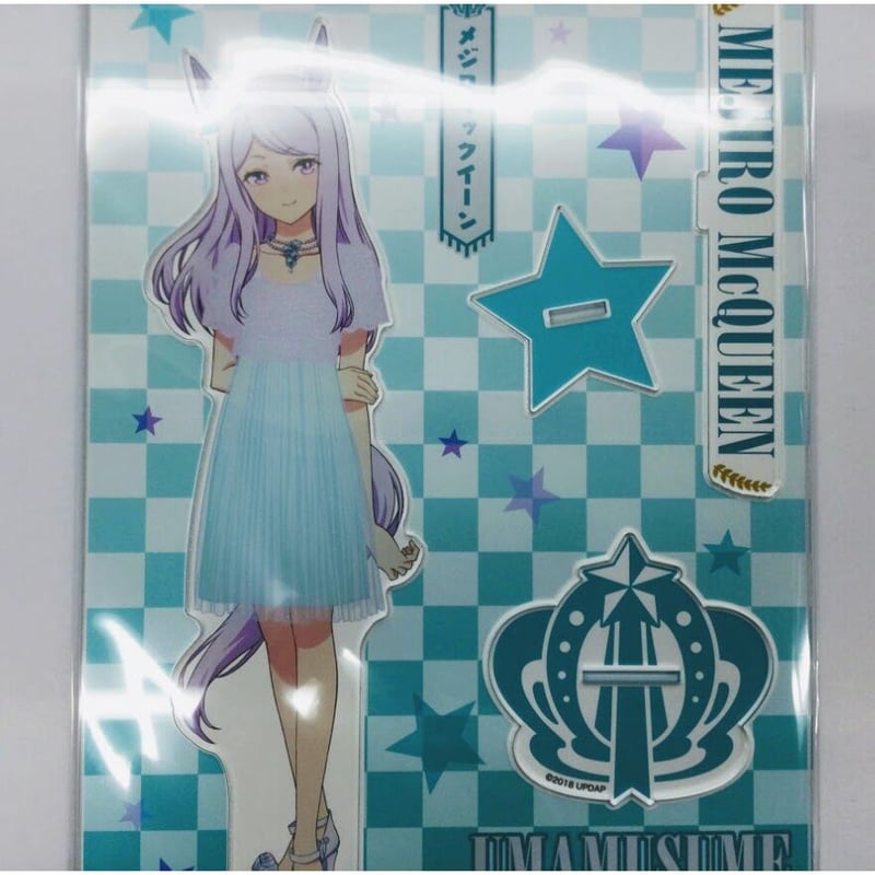 ウマ娘 メジロマックイーン アクリルスタンド 缶バッジ キャラポップストア