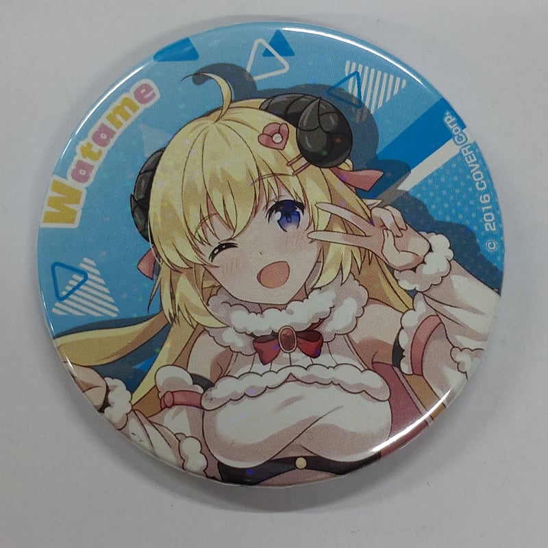 ホロライブ 5th fes ホログラム 缶バッジ 角巻わため ホロライブフェスティバル 角巻わため トレーディング缶バッジ