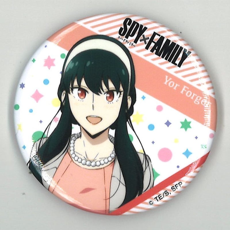 スパイファミリー マルイ ヨル 缶バッジ | K-BOOKS 秋葉原