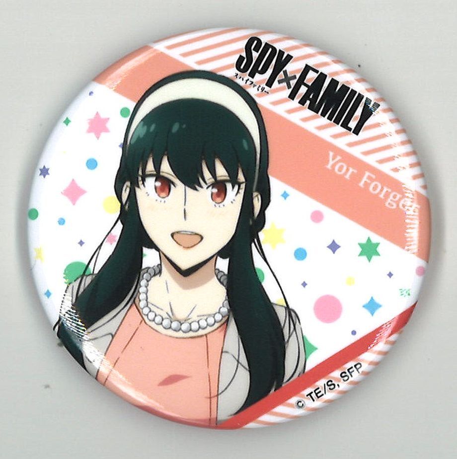 スパイファミリー マルイ ヨル 缶バッジ | K-BOOKS 秋葉原