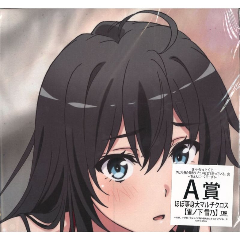 俺ガイル きゃらっとくじ A賞 雪ノ下雪乃 B賞 由比ヶ浜結衣