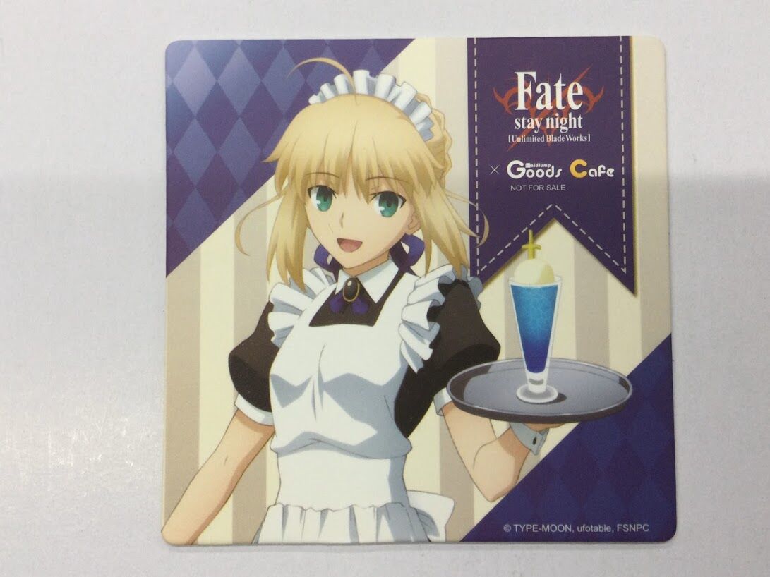 FGO Fate/stay night UBW セイバー コースター youme 海外限定-