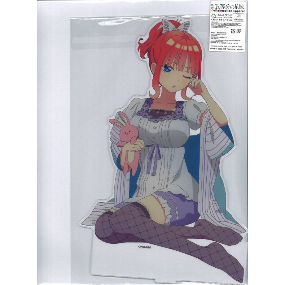 映画 五等分の花嫁 Collaboration apparel アクリルスタンド コラボレー