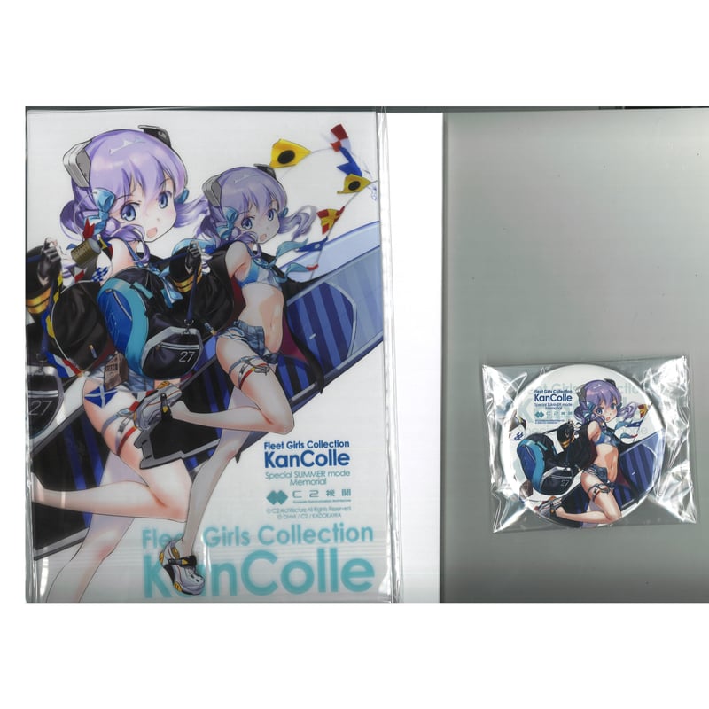 艦これ ラングレー C104 アクリルボード&缶バッジ | K-BOOKS 秋葉原