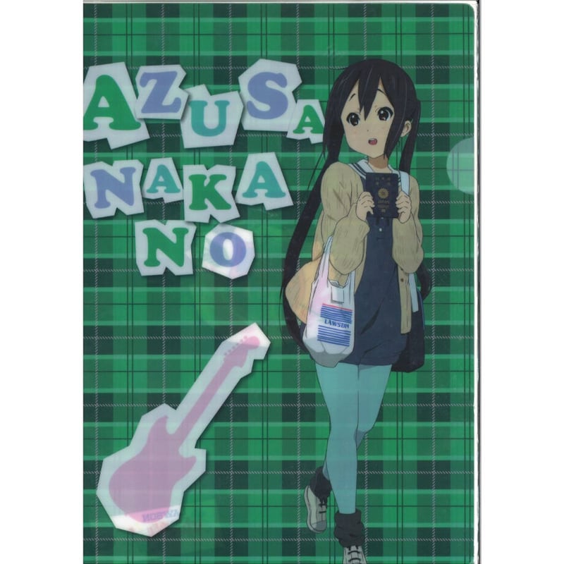 LAWSON けいおんタイアップクリアファイル けいおん ローソン限定 A4