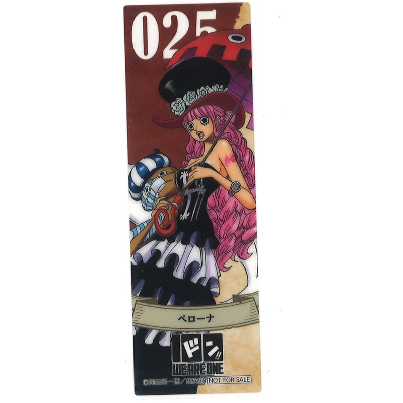 ONE PIECE 100巻おめでとう！フェア 特製クリアしおり ペローナ | K