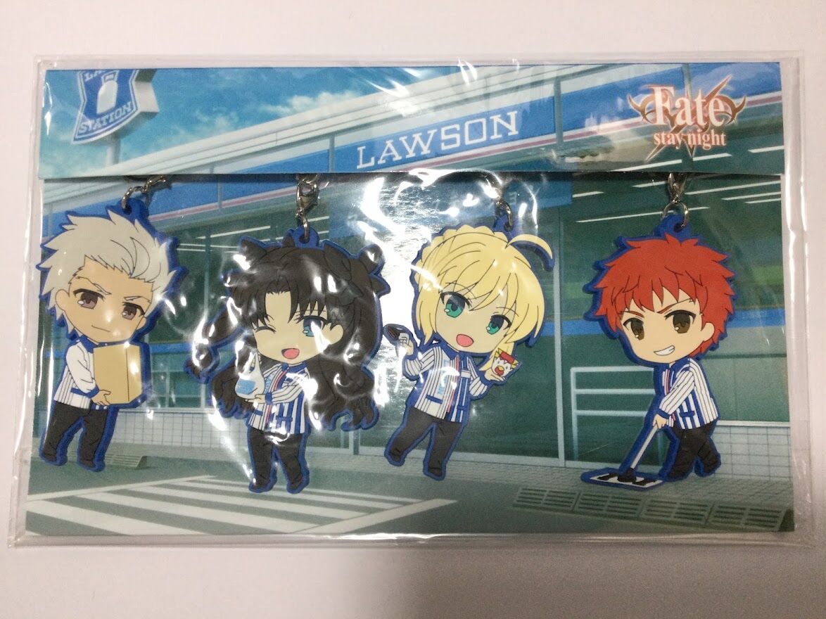 Fate ローソン限定 SDキャララバーストラップ（全4種セット） | K