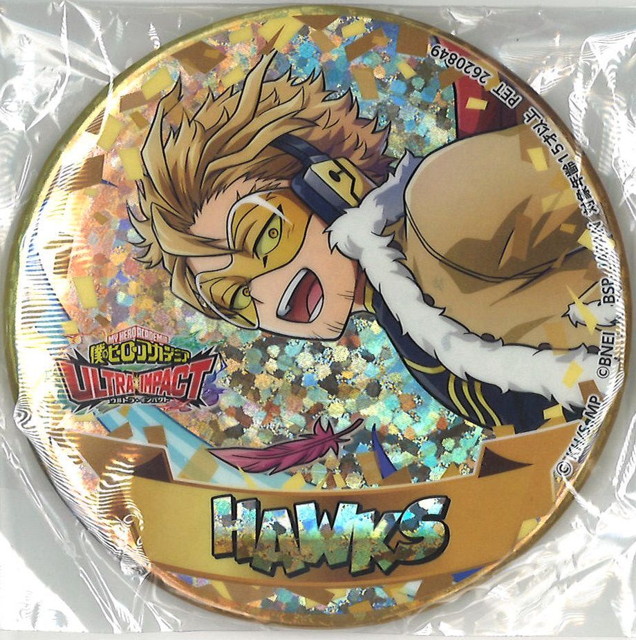 ヒロアカ ホークス 缶バッジ 60個セット 僕のヒーローアカデミア 缶