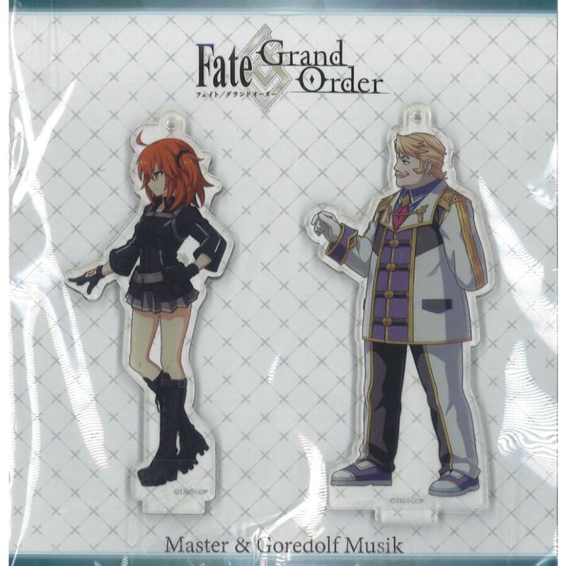 FGO バトルキャラ風アクリルスタンド 主人公＆ゴルドルフ | K-BOOKS 秋葉原