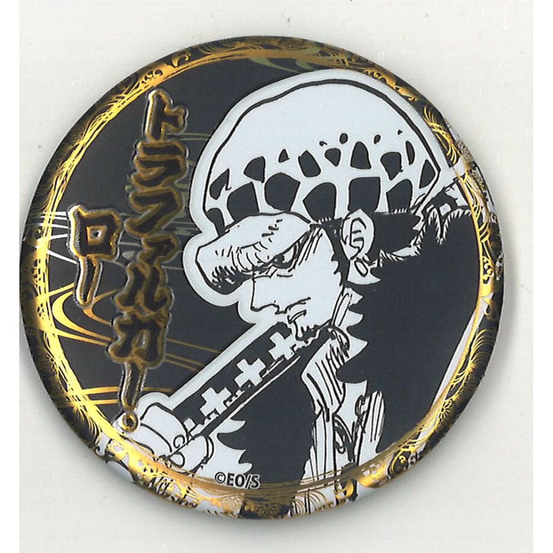 ワンピース　デコレクション缶バッジ　第4弾　ロー ONEPIECE デコレクション缶バッジ第4弾 ワノ国編Vol.2 トラファルガー