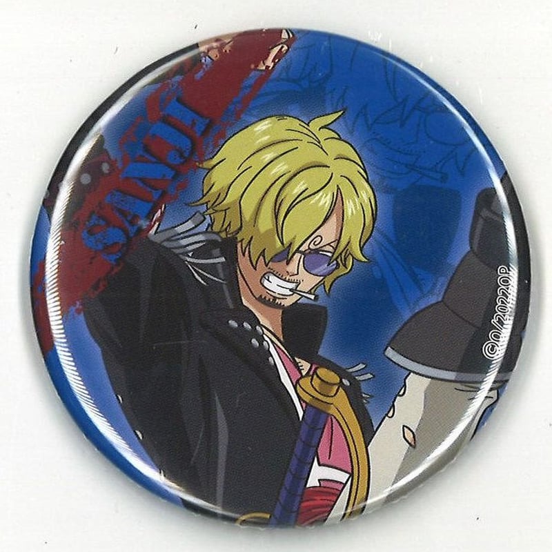 ワンピース サンジ RED缶バッジ 劇場版 ONE PIECE FILM RED 劇場グッズ トレーディング缶バッジ