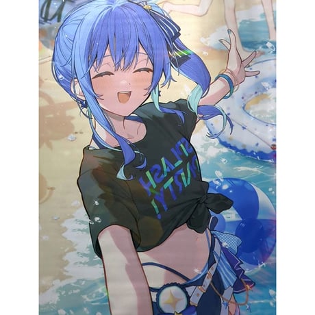 B2タペストリー 星街すいせい ホロライブ torino先生 ラスト aa B2