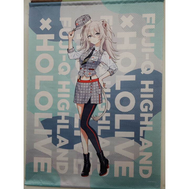 ホロライブ 獅白ぼたん B2タペストリー 富士急ハイランド | K-BOOKS 秋葉原