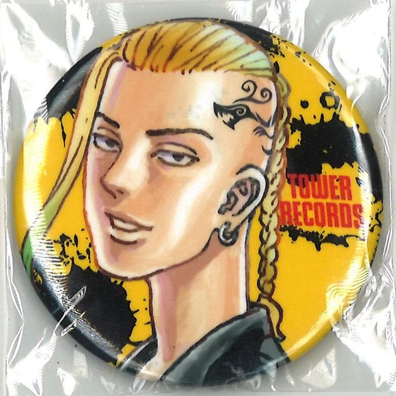 東京卍リベンジャーズ タワレコ 渋谷 原画展 缶バッジ