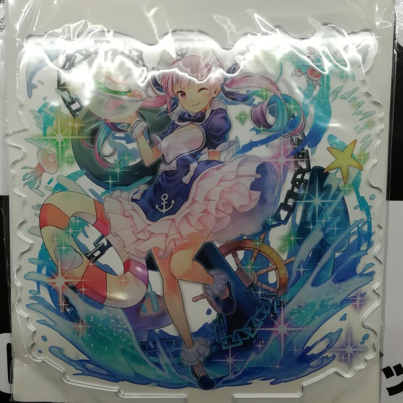 ホロライブ 湊あくあ 暁のブレイカーズ コラボグッズ アクリルスタンド 