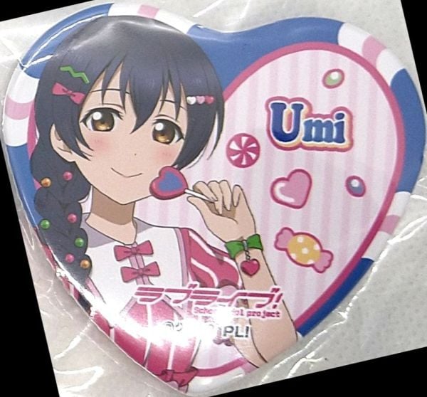 ラブライブ スクフェス感謝祭2017 園田海未 小悪魔 缶バッジ ラブライブ ！ スクフェス感謝祭2017 記念缶バッジ 園田 海未 - メルカリ